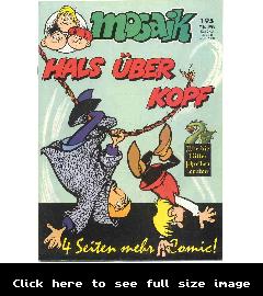 Mosaik ab 1976 Titel Heft 195 im Original